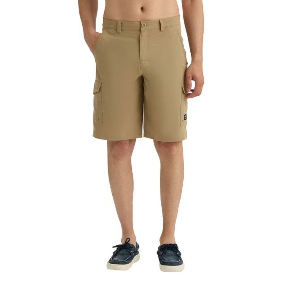 Salt Life La Vida Cargo Shorts Mens 38 Khaki Beige Quick Dry Stretch NWT
